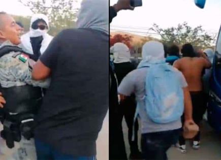 Incidente en Chilpancingo: Estudiantes de Ayotzinapa y la Guardia Nacional