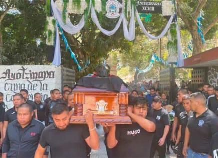 Dan último adiós a normalista asesinado en retén en Guerrero