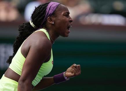 Avanza Gauff en Indian Wells