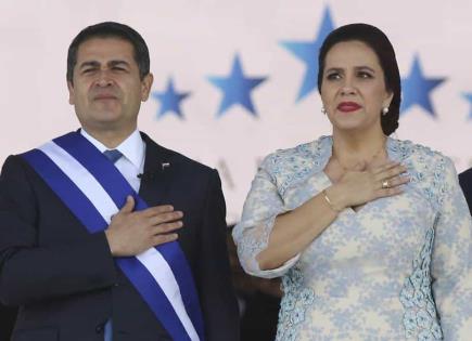 Ex primera dama de Honduras anuncia postulación a presidencia tras condena de su esposo