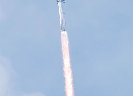SpaceX realiza exitoso tercer vuelo de prueba de Starship