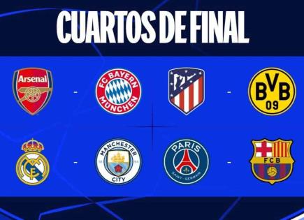 Listos, los cuartos de final en Champions League; Madrid vs City, el platillo fuerte