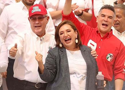 PAN, PRI y PRD le meten 180 millones más para campaña de Xóchitl