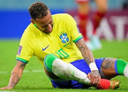 Evolución de la lesión de Neymar en la rodilla
