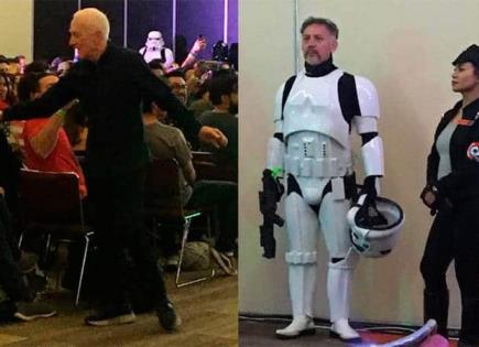 Androide C3PO, de Star Wars, visita México