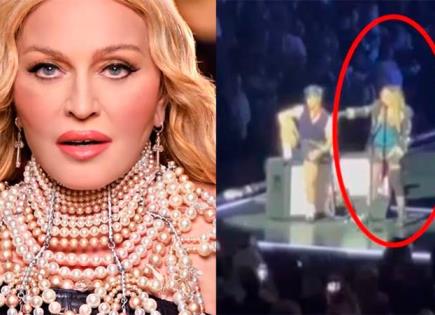 La historia detrás del incidente en el concierto de Madonna