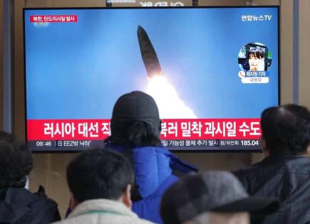 Corea del Norte reanuda lanzamientos de prueba de misiles en medio de tensiones regionales
