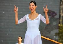 Clase de Ballet con Elisa Carrillo en el Zócalo de Ciudad de México Clase de Ballet con Elisa Carrillo en el Zócalo de Ciudad de México