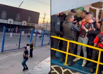 Violencia entre Aficionados de Atlas y Rayados en el Estadio Jalisco
