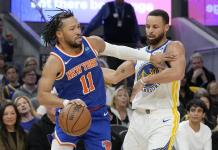 Partido emocionante: Knicks ganan a Warriors con Jalen Brunson destacando Partido emocionante: Knicks ganan a Warriors con Jalen Brunson destacando