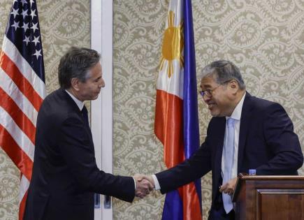 Apoyo de EEUU a Filipinas en disputa territorial con China