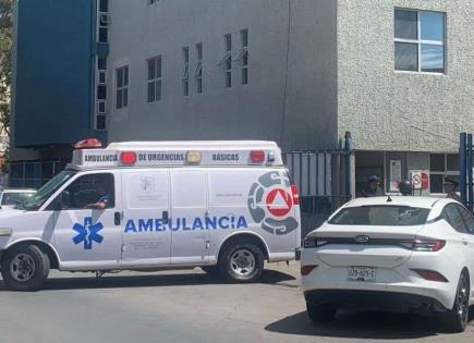 Video | Accidente en la Facultad de Estomatología deja 9 lesionados