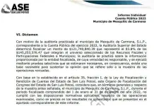 Observan 130.3 mdp a contratos de Mexquitic