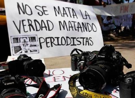 Van 19 asesinatos de periodistas en México desde 2022