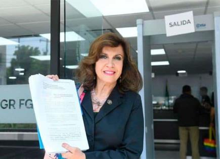 Diputada panista presenta 29 denuncias por irregularidades en la gestión de Claudia Sheinbaum