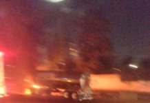 Incendio de tráiler de Lala en carretera México-Querétaro