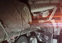 Choque de tr&aacute;ileres dej&oacute; un lesionado en Libramiento Oriente