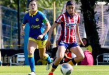 Derrota del Atlético de San Luis frente a América en la Liga MX Femenil