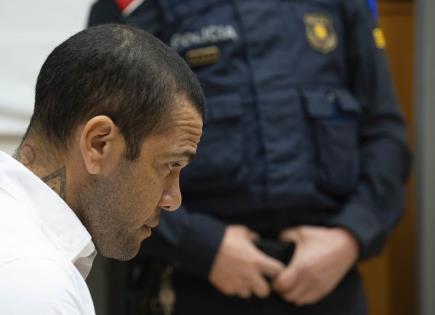 Alves paga la fianza y seguirá el proceso de apelación de su sentencia fuera de prisión