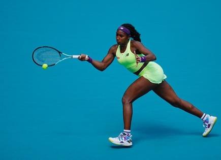 Coco Gauff avanza en el Abierto de Miami