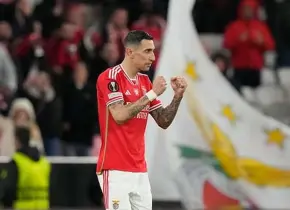 Di María se despide del Benfica