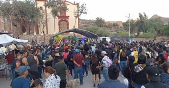 Atrajo festival cultural 5 mil visitantes a Cerro de San Pedro