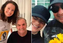 Emotiva despedida de Fran Drescher a su padre