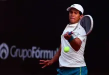 Rodrigo Pacheco se impone en emocionante partido de tenis