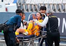Impactante lesi&oacute;n de Nayeli Rangel en Tigres Femenil