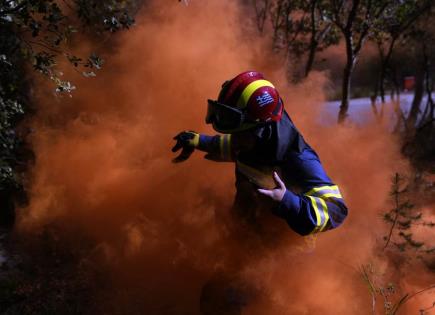 Preparativos y Acciones contra Incendios en Grecia