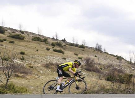 Vingegaard hospitalizado tras caída en Vuelta al País Vasco