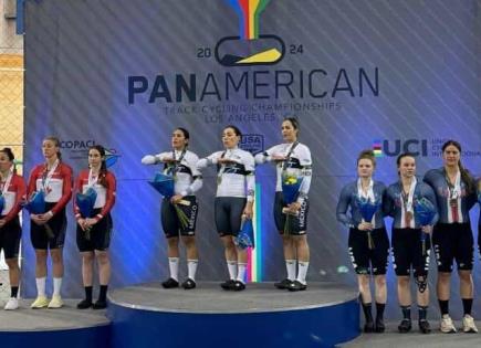 Equipo Femenil de Ciclismo gana de oro y boleto a JO