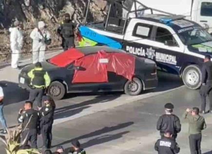 Abandonan 7 cuerpos en Periférico Ecológico de Puebla