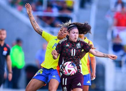 Tri femenil pierde ante Colombia