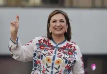 Declaraciones de X&oacute;chitl G&aacute;lvez sobre la seguridad nacional