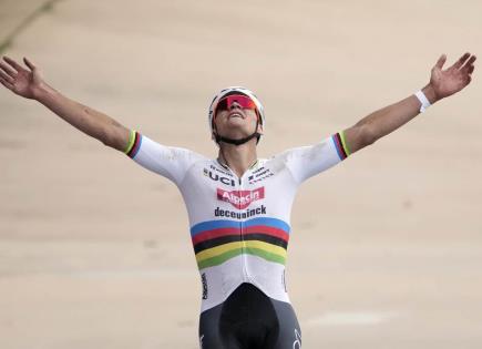 Triunfo de Mathieu Van der Poel en la París-Roubaix 2024