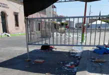 Decenas de kilos de basura en Soledad tras la Fenae 2024