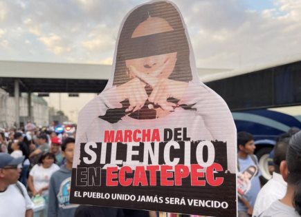 Marcha del Silencio en Ecatepec