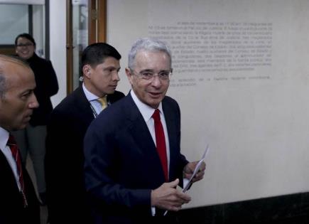 Juicio a Álvaro Uribe por soborno y fraude procesal en Colombia