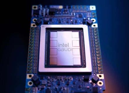 Intel lanza su último chip de inteligencia artificial para competir contra Nvidia