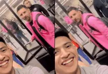 Aficionado logra foto con Messi