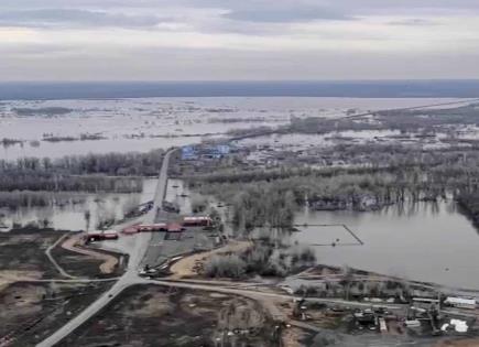 Colapso de puente en Rusia deja un muerto y 5 lesionados