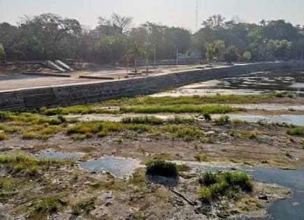 Milagro, el río tiene agua