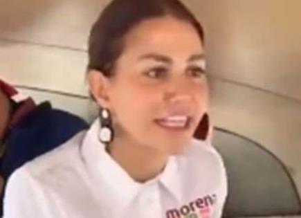 Tunden a candidata de Morena por bromear con un asalto