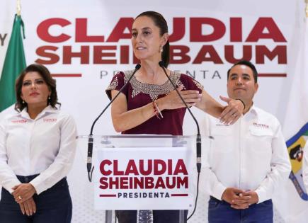 Sheinbaum celebra rompimiento de relaciones con Ecuador