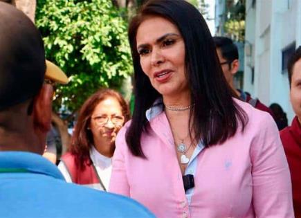 Candidata Benito Juárez denuncia uso de grupos de choque en campaña electoral