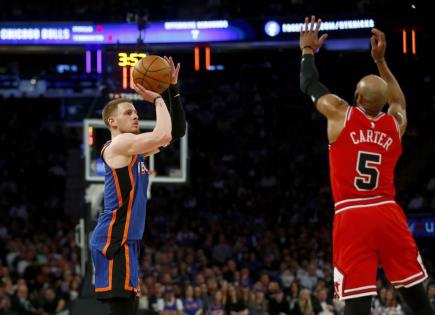 Triunfo épico de los Knicks sobre los Bulls en la NBA
