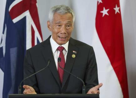 El primer ministro de Singapur anuncia que renunciará el 15 de mayo y deja el cargo a su segundo