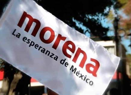 Protesta de simpatizantes de Morena en Atlautla por imposición de candidato