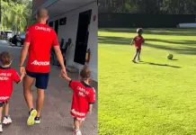 Emotiva visita de Chicharito Hernández a Verde Valle Emotiva visita de Chicharito Hernández a Verde Valle